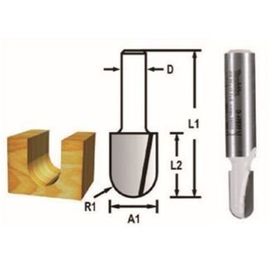 Makita D-48038 Freze Dalma Yarımay Kanal Bıçağı