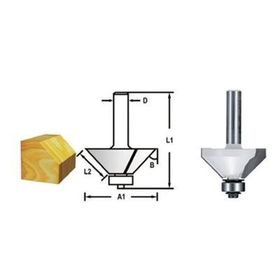 Makita D-48692 Freze Konik Kenar Alma Bıçağı