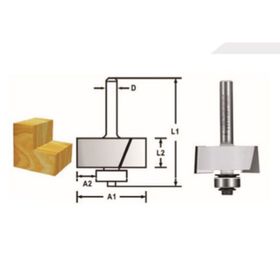 Makita D-48745 Freze Lamba Açma Bıçağı