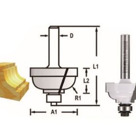 Makita D-48795 Freze Profil Bıçağı
