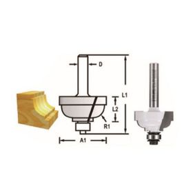 Makita D-48795 Freze Profil Bıçağı