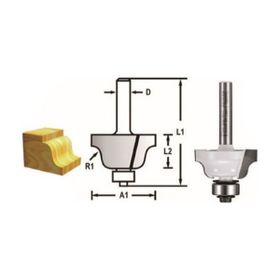 Makita D-48804 Freze Profil Bıçağı