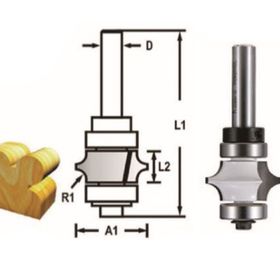 Makita D-48826 Freze Profil Bıçağı