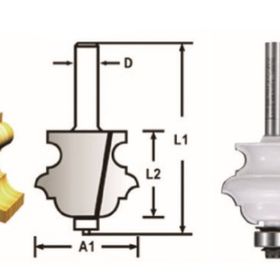 Makita D-48876 Freze Profil Bıçağı