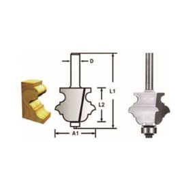 Makita D-48876 Freze Profil Bıçağı