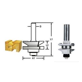 Makita D-48882 Freze Rustik Çerçeve Kapak Bıçağı