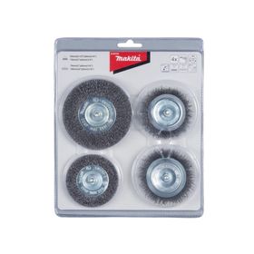 Makita D-65729 4 Parça Matkap Tel Fırça Seti