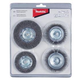 Makita D-65729 4 Parça Matkap Tel Fırça Seti