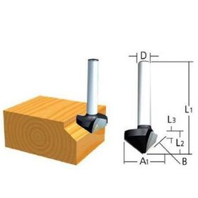 Makita D09385 Freze Ucu