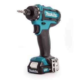 Makita DF033DWAE 12 V 2.0 Ah Akülü Darbesiz Matkap Vidalama