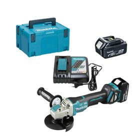Makita DGA519RTJ 5 Ah Akülü Avuç Taşlama Makinası