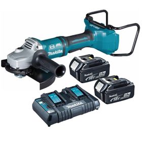 Makita DGA900RF2 2x3 Ah Akülü Avuç Taşlama Makinası