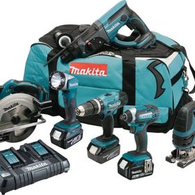 Makita DLX6068PT DHP453 DHR202 DJV180 DSS611 DTD152 DML802 Akülü Set