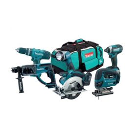 Makita DLX6068PT DHP453 DHR202 DJV180 DSS611 DTD152 DML802 Akülü Set