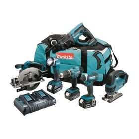 Makita DLX6068PT DHP453 DHR202 DJV180 DSS611 DTD152 DML802 Akülü Set