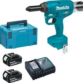 Makita DRV250RTJ 18 V 5.0 Ah Akülü Perçin Tabancası