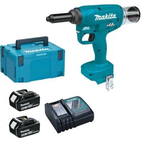 Makita DRV250RTJ 18 V 5.0 Ah Akülü Perçin Tabancası
