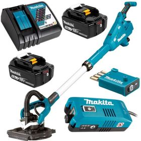 Makita DSL800RTE 18 V 5.0 Ah Akülü Duvar Zımparalama