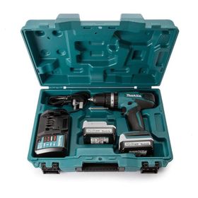 Makita HP347DWE3 3 Akülü Şarjlı Darbeli Matkap Seti