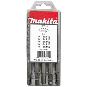 Makita P-29751 - 5 Parça SDS Plus Matkap Ucu Seti