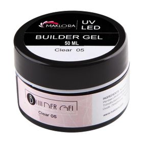 Maklora Builder Clear Protez Şeffaf 50 ml Tırnak Jeli