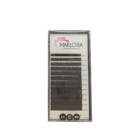Maklora İpek C Kıvrım 0.10 Kalınlık 7-14 mm Mix Uzunluk Kirpik