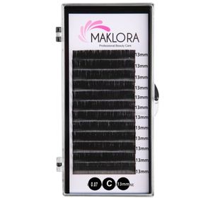 Maklora İpek Volume C Kıvrım 0.07 Kalınlık 13 mm Uzunluk Kirpik