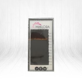 Maklora İpek Volume C Kıvrım 0.07 Kalınlık 14 mm Uzunluk Kirpik