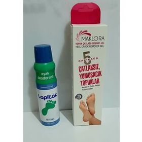 Maklora Topuk Çatlağı Giderici Set