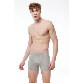 Malabadi 058 Gri Likralı Modal Erkek Boxer
