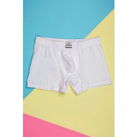 Malabadi 074 Beyaz Erkek Penye Boxer