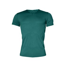 Malabadi 085 Yeşil Basic V Yaka İnce Modal Yaz Serinliği Erkek T-Shirt