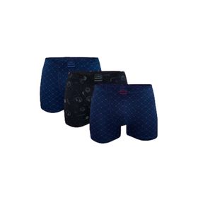 Malabadi 3M251 Set-2 3 Adet Desenli Modal Erkek Boxer
