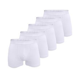 Malabadi 5M075 Beyaz 5'li Erkek Boxer