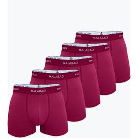 Malabadi 5M075 Bordo 5'li Erkek Boxer