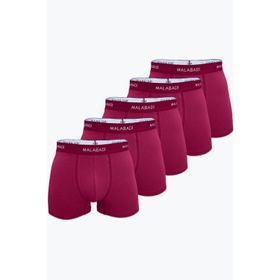Malabadi 5M075 Bordo 5'li Erkek Boxer