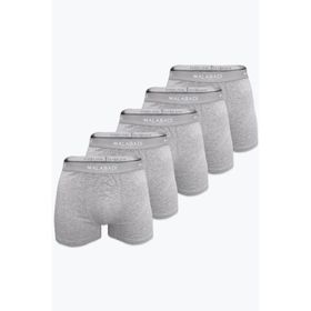 Malabadi 5M075 Gri 5'li Erkek Boxer