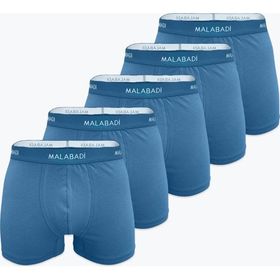Malabadi 5M075 Mavi 5'li Erkek Boxer