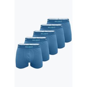 Malabadi 5M075 Mavi 5'li Erkek Boxer