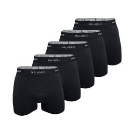 Malabadi 5M075 Siyah 5'li Erkek Boxer