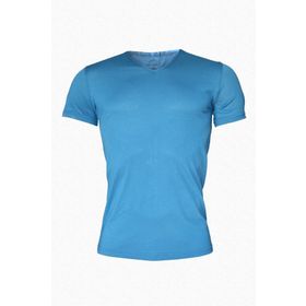 Malabadi Yaz Serinliği Mavi V Yaka Erkek T-Shirt