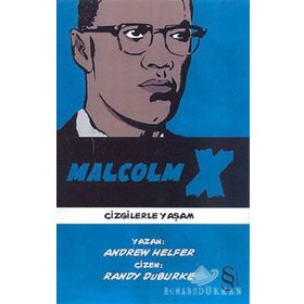 Malcolm X Çizgilerle Yaşam - Andrew Helfer