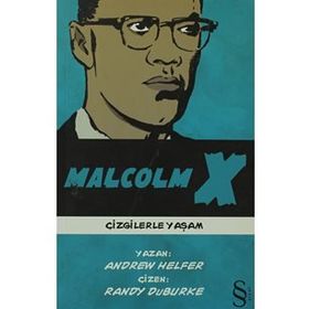 Malcolm X Çizgilerle Yaşam - Andrew Helfer