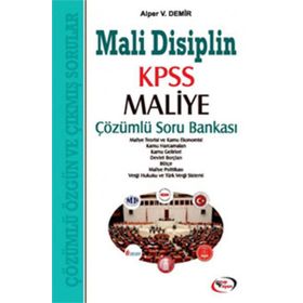 Mali Disiplin KPSS Maliye Çözümlü Soru Bankası - Alper V. Demir