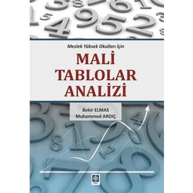 Mali Tablolar Analizi 18. Baskı Ekin Yayınevi