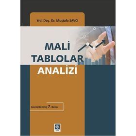 Mali Tablolar Analizi 18. Baskı Ekin Yayınevi