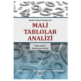 Mali Tablolar Analizi 18. Baskı Ekin Yayınevi