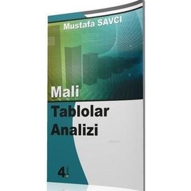 MALI TABLOLAR ANALIZI - MUSTAFA SAVCI