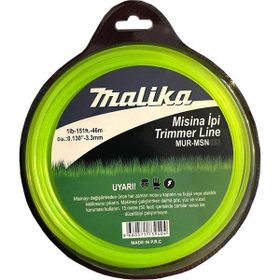 Malika 3.3 mm 46 m 6 Köşe Tırpan Misina