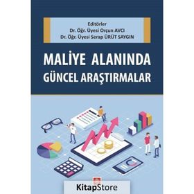 Maliye Alanında Güncel Araştırmalar - Orçun Avcı